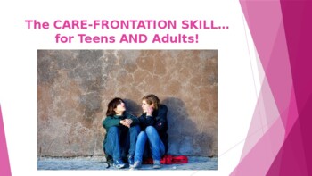 Preview of CARE-frontation Skill for Teens and Adults!