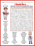 CAREER EXPLORATION DAY Word Search Puzzle Worksheet Activi