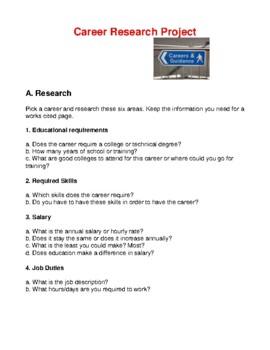 bsbpef101_project template_career research