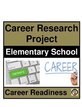 Preview of Career Research Project For Elementary School Students l Distance Learning