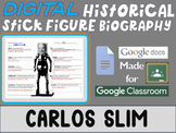 CARLOS SLIM Digital Historical Stick Figure Biography (MINI BIOS)