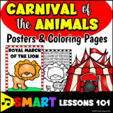 CARNIVAL of the ANIMALS POSTERS and BULLETIN BOARD Music W