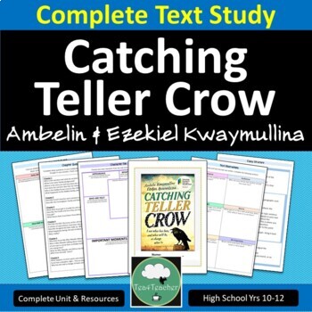 Preview of CATCHING TELLER CROW Novel Study Unit AUSTRALIAN TEXT STUDY