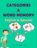 CATEGORIES & WORD MEMORY - Bilingual Adapted Workbook in E