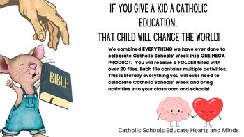 Preview of CATHOLIC SCHOOLS WEEK MEGA PACKET (EVERYTHING YOU'LL EVER NEED) AND MORE!