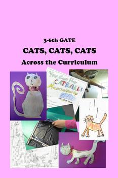 Preview of STEAM STEM CATS, CATS, CATS Across the Curriculum for GATE