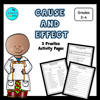 Preview of CAUSE AND EFFECT 3-PACK PRACTICE PAGES