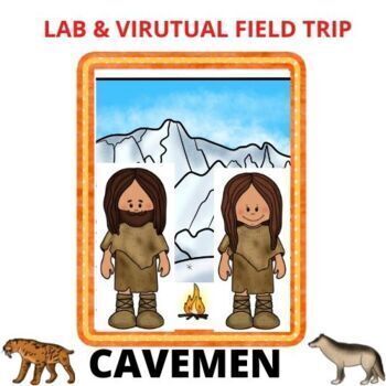 Preview of CAVEMEN Virtual field trip and lab google slides Middle School Science