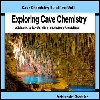 Preview of CAVES Unit: Solutions, Acids & Bases