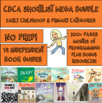 Preview of CBCA Book Week 2023 - MEGA Bundle - Early Childhood & Primary - 14 Book Studies