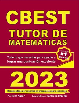 Preview of CBEST TUTOR DE MATEMÁTICAS (Spanish Edition)