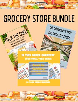 Preview of CBI Grocery Store Bundle