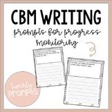 CBM Writing Prompts for Progress Monitoring