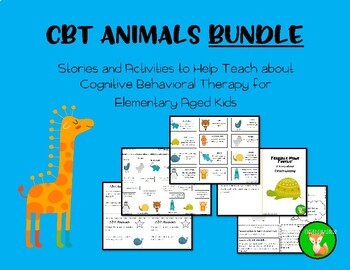 Preview of CBT ANIMAL BUNDLE: STORIES AND ACTIVITIES