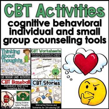 Preview of CBT Counseling Activities for Elementary Students