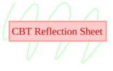 CBT Reflection Sheet - SEL Individual Counseling
