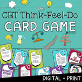 CBT Think-Feel-Do: Print+ Digital SEL Game | Social Emotio