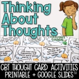 CBT Thought Cards and Activities for Positive Thinking