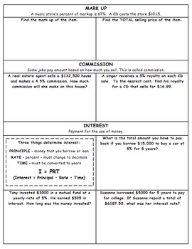 CC 6th Math (Advanced) Unit BUNDLE: Ratio, Proportion, Percent ...