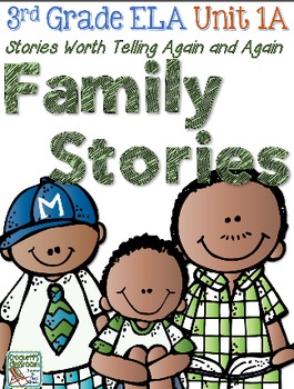 Preview of Third Grade Reading, Language, Writing Unit 1A, The Stories Julian Tells