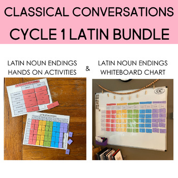 Preview of CC Cycle 1 Latin Hands On Activities *BUNDLE*