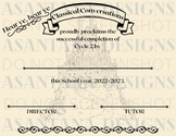 CC Cycle 2 Certificate - Castle