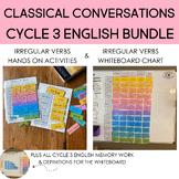 CC Cycle 3 English *BUNDLE* | Whiteboard Charts and Hands 