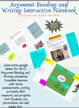 Preview of CC Writing and Tracing Arguments Interactive Notebook (EDITABLE)