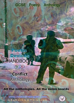 Preview of Conflict Poetry Anthology - Poetic Devices Handbook (CCEA Board).