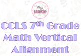 CCLS 7th Grade Math Vertical Alignment
