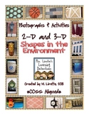 CCSS 2D & 3D Shapes in the Environment {Photographs & Activities}