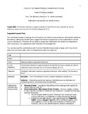 CCSS Aligned Reading Comprehension Activity (6th Grade), I