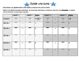 CCSS BILINGUAL MATH- ROLL A SUM-SPANISH