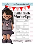 Common Core Daily Math Warm Ups - 2nd Grade February