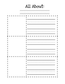 CCSS Information Writing Response Sheets by Lisa Poirier NBCT | TPT