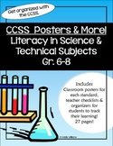 CCSS - READING for Literacy in Science /Technical Subjects Gr 6-8