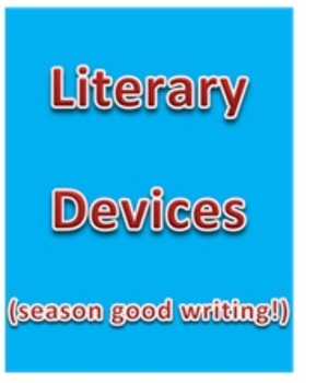 Preview of CCSS: Literary Devices, Techniques, & Tools (With Quiz & Key)