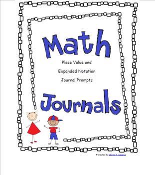 Preview of CCSS Math Journals 2nd Grade Expanded Notation and Place Value