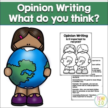Preview of Opinion Writing Earth Day