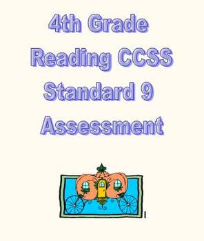 Preview of CCSS RL.4.9/ RI.4.9 Assessment