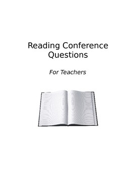 Preview of CCSS Reading Conference Questions