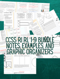 CCSS Review and Graphic Organizers