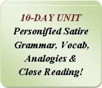 Preview of CCSS: Scaffolded Short Story 10-Day Unit: Personification, Vocab & MORE!