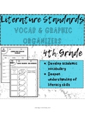 CCSS Vocabulary and Graphic Organizers - 4th Grade Literature