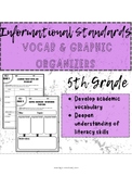 CCSS Vocabulary and Graphic Organizers - 5th Grade Informational