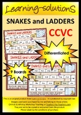 CCVC Game - SNAKES and LADDERS - 9 Boards Designed for DIF