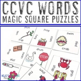 CCVC Words Literacy Center Games, Activities, or Worksheet
