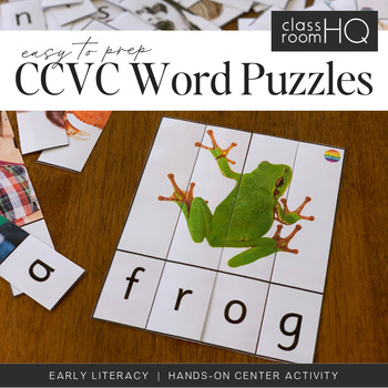 CCVC Word Crack The Code Cards - classroom HQ