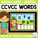 CCVCC Blends and Digraphs Unscramble - Boom Cards - Distan