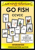 CCVCC Game - GO FISH - 3 Sets - DESIGNED for DIFFERENTIATION